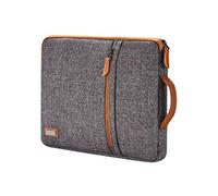 LONMEN 15.6 Inch Waterproof Laptop Sleeve Case Laptop Sleeve with Handle for 15.6 Inch HP 15/15.6 Inch ThinkPad E575 / 15.6 Inch Lenovo IdeaPad S510 / Acer Swift 3 Brown