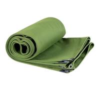 Lonmrrton Heavy Duty Canvas Cover Tarp 1x1m 1.5x2m 2x2.5m 2x4m Waterproof Sheet Cover with Reinforced Edges, Green Tarpaulin Sheet for Greenhouse, Furniture, Truck, Pool(2x2.5m(6.5ftx8.3ft))
