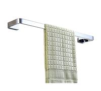 Lonmrrton Towel Rod for Bathroom and Kitchen, Copper Single Towel Bar Polished Chrome Finish Towel Rail, Wall Mounted Towel Holder, 4 Size - 30cm 40cm 50cm 60cm (Size : 30cm)