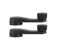 LONPEXDT 2piece Car Accessories Window Winder Crank Handle Replacement 1H0837581D for T4 for Transporter MK3 MK4 Black Power Window Regulator