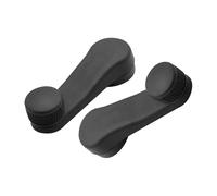 LONPEXDT Car Window Regulator 2piece Black Window Winder Handle Hand Crank Regulator for VW T4 T5 for Transporter for Golf for Seat Car Accessories Car Interior Parts Glass Lifter