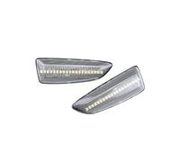 LONPEXDT For Opel For Astra J K For Insignia B LED Side Marker Lights Flowing Repeater Lamp Panel Mirror Indicator Turn Signal Light(B)