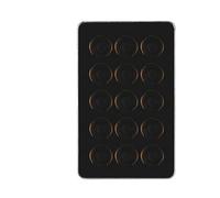 LONPEXDT High Level Brake Light LED 3rd Brake Light F1 Style 15 Rear Third Strobe Flashing Tail Stop Universal Replacment Parts(Black Shell)