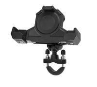 LONPEXDT Phone Holder Triangular Fixed Bracket, Wireless Charging Navigation, Motorcycle Outdoor Shock-absorbing Mobile Phone(Uncharge - handlebar)