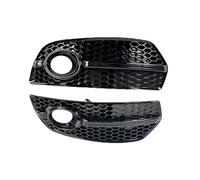 LONPEXDT Rear Tail Light For Q5 2009 2010 2011 2012 Car Front Bumper Fog Light Lamp Cover Honeycomb Grille Grill Glossy Black Car Accessories Taillight(Glossy Black L and R)