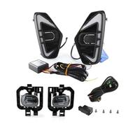 LONPEXDT Spot Beam For Nissan For Navara NP300 For Frontier 2020-2022 LED Fog Lights Dynamic Daytime Running Light DRL Front Driving Lamp With Wire Harness Fog Light