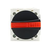 LONQ-40 Solar DC 4P 32A 1500V PV Switch-Disconnector Rotating Handle Isolator Rotary Switch For Solar Distribution Box Din Rail(LONQ-40.F)