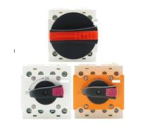 LONQ-40 Solar DC 4P 32A 1500V PV Switch-disconnector Rotating Handle Isolator Rotary Switch For Solar Distribution Box Din Rail IDGTTLDF(LONQ-40.I)