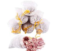 Lonrtesw 10Pack Cedar Sachets Bags, Cedar Chips for Closets and Drawers,Cedar Blocks for Clothes Storage,Cedar Wood Closet