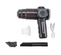 Lonrtesw 1Set Wireless Car Vacuum Cleaner Suction Automobile Handheld Dust Collector Machine Small Mini Dust Blower Plastic Black