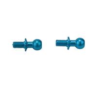 Lonrtesw 20Pcs Metal M3 Hex Ball Screws for TT-01 TT-02 D4 D5 1/10 RC Drift Car Spare Parts Universal,1