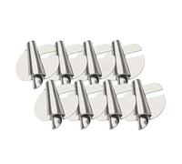 Lonrtesw 8Pcs Universal Sewing Rolled Hemmer Foot, 3-10mm Rolled-Hem Presser Foot, Sewing Machine Wide Rolled-Hem Presser Foot Easy Install Easy to Use