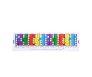 Lonrtesw Guitar Sliding Ruler for the Practice of Pentatonic, Diatonic and Mode Scales/Pentatonic Sliding Ruler