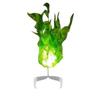 Lonrtesw Halloween Magic Fire Ball on the Hand Home LED Decoration Fireball Exquisite Ornaments Easy to Use Green