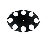 Lonrtesw Microphone Holder Mount Multi Mic Stand Organizer for Handheld Dynamic Microphones Compact Multi Microphone Holder