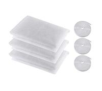 Lonrtesw Mosquito Net for Window, 3 PCS Fly Window Screen Mesh Insect Netting Mosquito Protector and 3 Rolls Self-Adhesive Tapes
