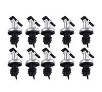 Lonrtesw Olive Oil Leakproof Spouts Wine Dispenser Pourer Kitchen Tools Bottle Sealing Nozzle for Cocktails, Parties 10 Pieces