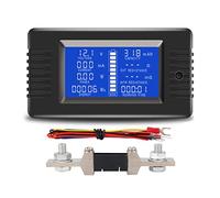Lonrtesw PZEM015 Digital DC 0-200V Voltage Current with 200A Shunt Car Battery Tester Voltage Meter Monitor 12V 24V 48V