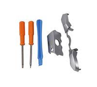 Lonrtesw Silver Color 3.5mm Jack Port Chrome LB RB Bumpers Trigger Button replacement for Elite Controller LB RB