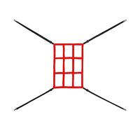 Lonrtesw Strike Zone Target For Baseball Net Softball Adjustable Pitching Target Fit For 7X7 Net Sold Only Central Target Strike Zone