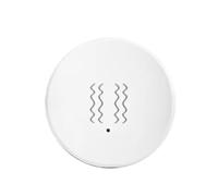 Lonrtesw Zigbee Smart Vibration Sensor Door Window Vibration Detection Real Time Monitoring Siren for Home,App Remote Control