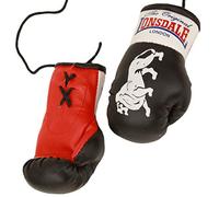 Lonsdale Adult (Unisex) Mini Boxing Gloves Promotional Items, Black, S EU