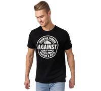 Lonsdale Men's Against Racism T-Shirt, Black, 3XL