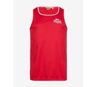 Lonsdale Amateur Singlet Vest Red White - L