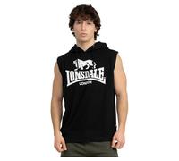 Lonsdale Bignor Sleeveless Hoodie S, black, S