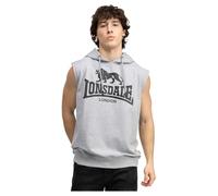 Lonsdale - Bignor Marl Grey/Black - Hoodie - grey - XL - 90% Cotton, 10% Viscose,Sweat XL