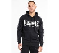 Lonsdale Bigton Kapuzensweatjacke mit Reißverschluss normale Passform