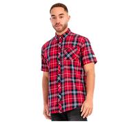 Lonsdale Brixworth Short Sleeve Shirt Red XL Man