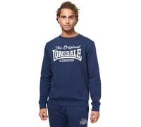 Classic crew-neck sweatshirt Lonsdale Burghead Bleu 3XL