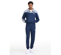 Lonsdale Caunton Men's Tracksuit, Regular Fit, Dark Navy/Blue/White, S
