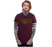Lonsdale - Classic Oxblood - T-Shirt - burgundy - XXL - 100% Cotton,Jersey XXL