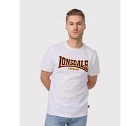 Lonsdale Classic short sleeve T-shirt white black yellow - S