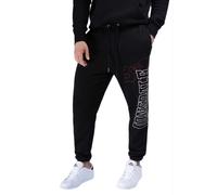 Lonsdale London Men's Dartford Jogging Pants, Black, S
