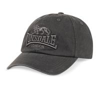 Lonsdale Eastburn Baseball Cap, Washed Grey, One Size