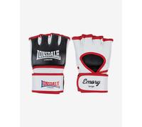 Lonsdale Emory Gloves Black White Red - M
