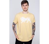 Lonsdale - Endmoor Pastel Yellow/White - T-Shirt - yellow - S - 100% Cotton,Jersey S
