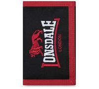 Lonsdale Unisex Higham Wallet Black/Red, Black/red, One Size