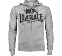 Lonsdale Krafty Kapuzensweatjacke mit Reißverschluss schmale Passform