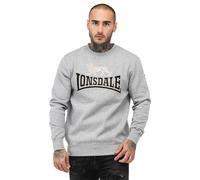 Classic crew-neck sweatshirt Lonsdale Lawins Gris XL