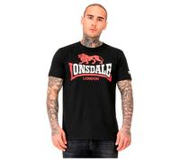 Classic cut T-shirt Lonsdale Lion Two Tone Noir 3XL
