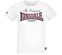 Lonsdale Men's Aldingham T-Shirt White