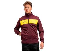 Lonsdale London Alnwick Men's Jacket, Oxblood/Yellow, 5XL