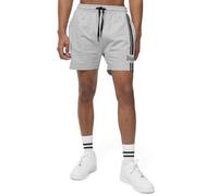 Lonsdale Men's Ardcharnich Shorts, Marl Grey/Black, L
