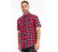 Lonsdale London Brixworth Short-sleeved Shirt red navy M