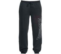 Lonsdale London Men's Dartford Jogging Pants, Black, XL