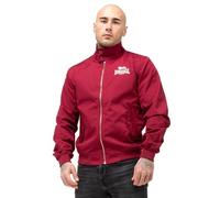 Lonsdale London Harrnington Jacket | Stand-up collar, long sleeves with ribbed cuffs, slim fit with zip at the front, ideal for travel, leisure and everyday use